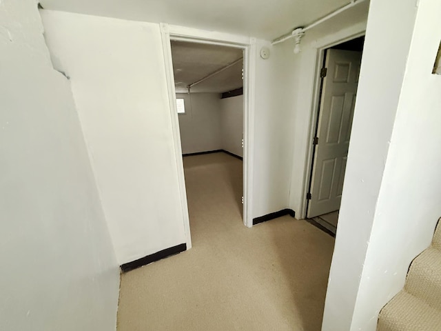 1714 W Beverly Glen Pkwy, Chicago, IL 60643 - hallway with baseboards and light carpet