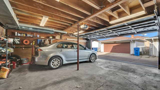 7022 W 64th St, Chicago, IL 60638 - garage featuring a garage door opener