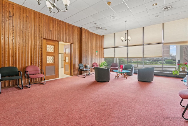 common area featuring visible vents