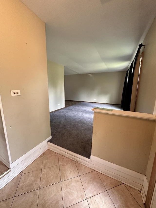 5326 Yale Ln, Matteson, IL 60443 - empty room with light tile patterned flooring and light carpet