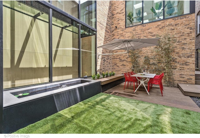 1833 W Evergreen Ave, Chicago, IL 60622 - exterior space with outdoor dining area and a deck