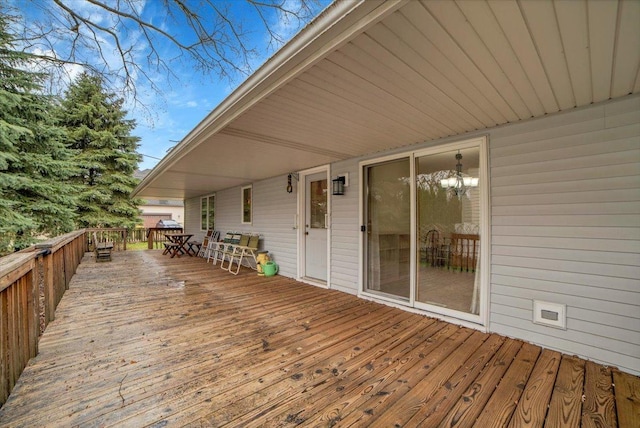view of deck