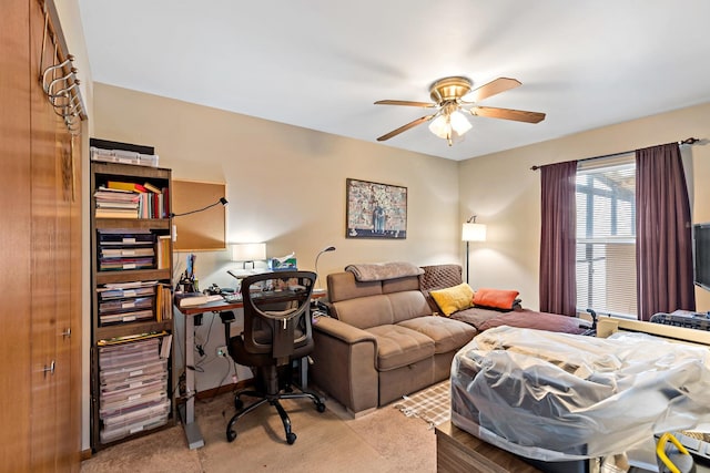 14004 Whipple St, Blue Island, IL 60406 - bedroom featuring ceiling fan