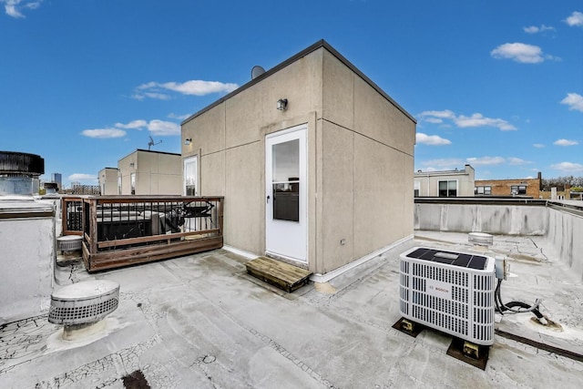 5350 N Damen Ave Unit F, Chicago, IL 60625 - view of outbuilding featuring central AC unit