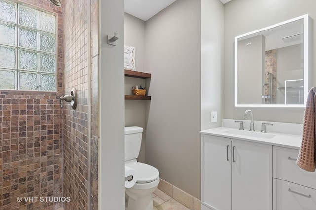 122 Logan Ave, Geneva, IL 60134 - full bath featuring vanity and a tile shower