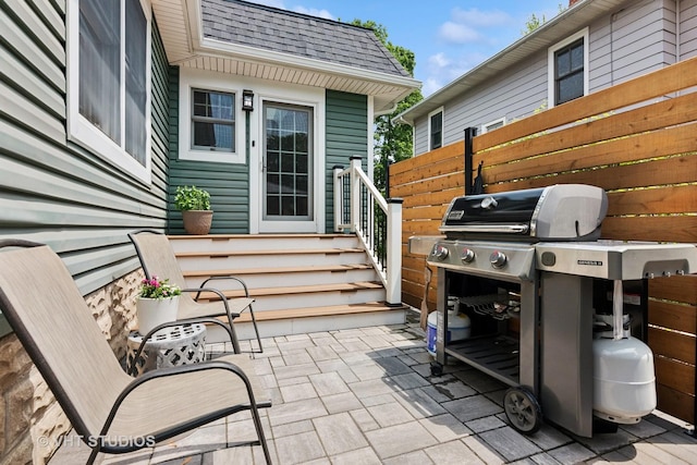 122 Logan Ave, Geneva, IL 60134 - view of patio featuring area for grilling