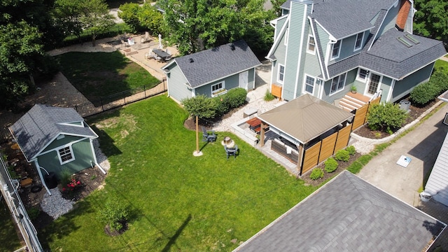 122 Logan Ave, Geneva, IL 60134 - view from above of property