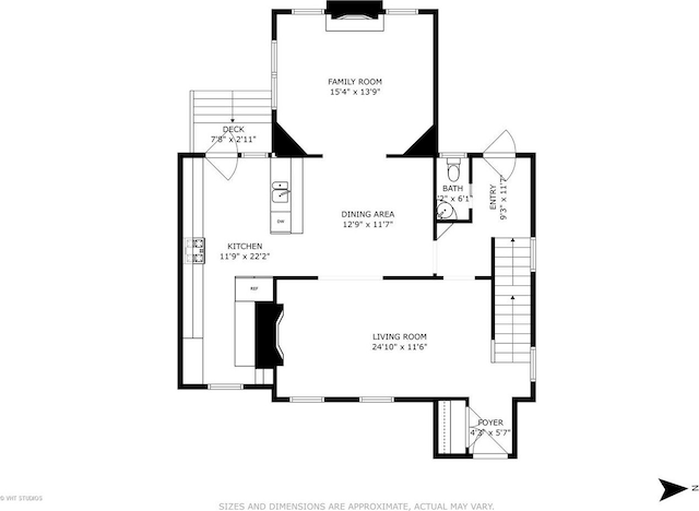 122 Logan Ave, Geneva, IL 60134 - view of home floor plan