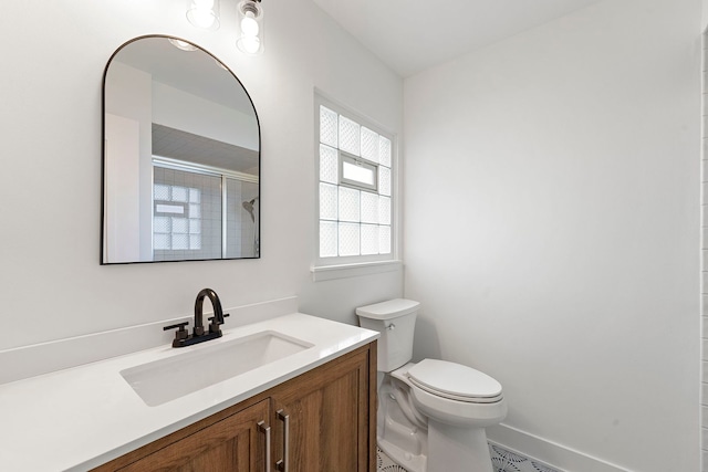 1100 Leicester Rd, Elk Grove Village, IL 60007 - bathroom featuring vanity and a shower