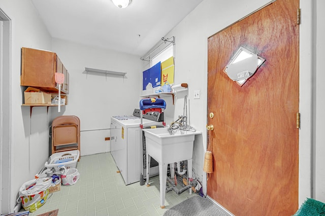 laundry room featuring laundry area and washer and dryer