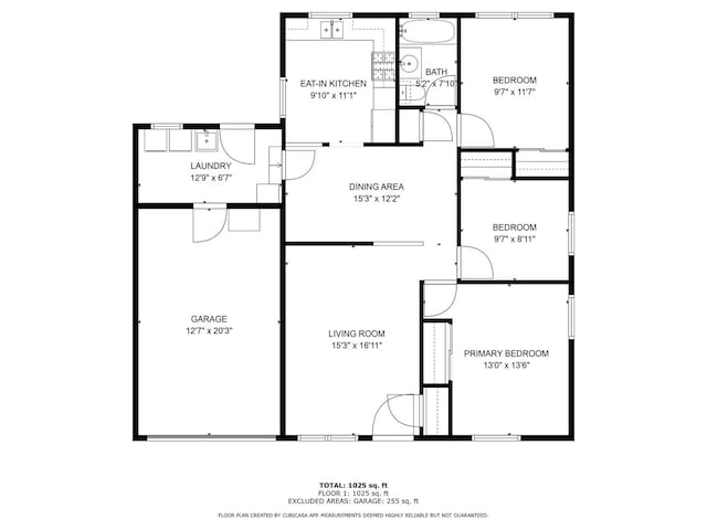 14448 Keeler Ave, Midlothian, IL 60445 - property floor plan