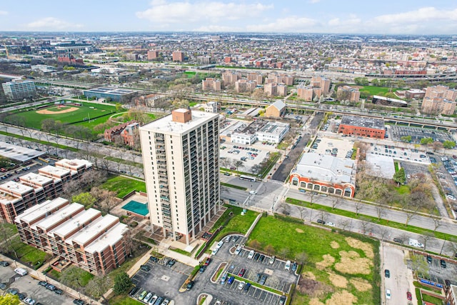 2901 S Michigan Ave Unit 1702, Chicago, IL 60616 - aerial view featuring a view of city