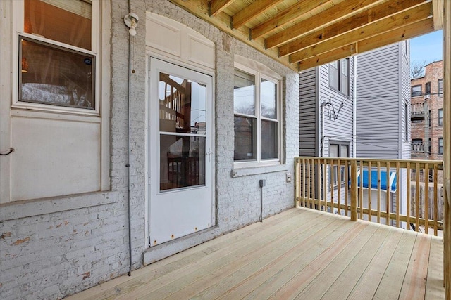 view of deck
