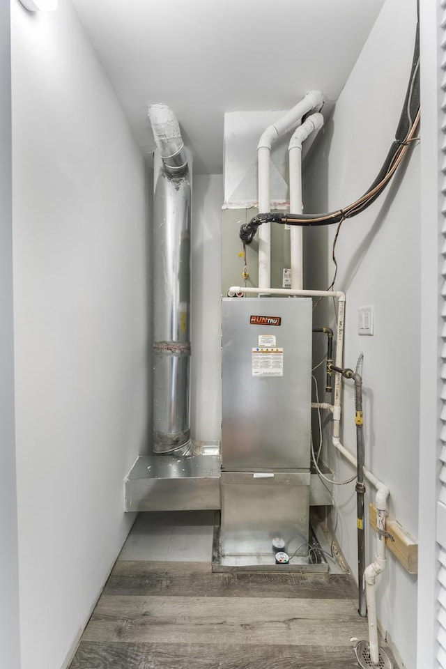 view of utility room