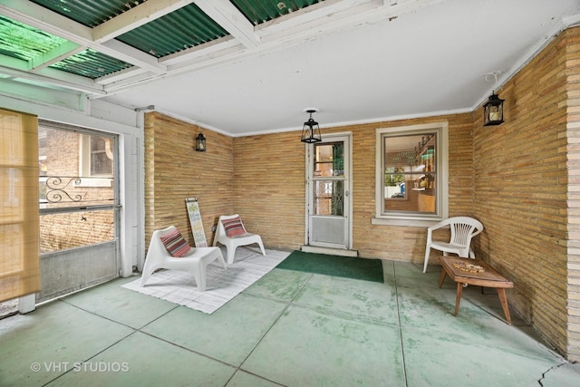 view of patio / terrace featuring a porch