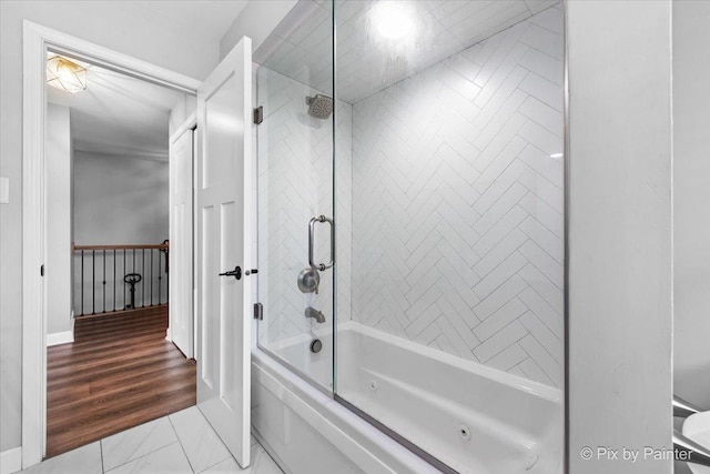 6561 Dunham Rd, Downers Grove, IL 60515 - bathroom featuring a combined bath / shower with jetted tub