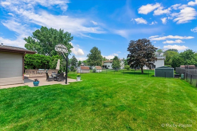 6561 Dunham Rd, Downers Grove, IL 60515 - view of yard with a patio area