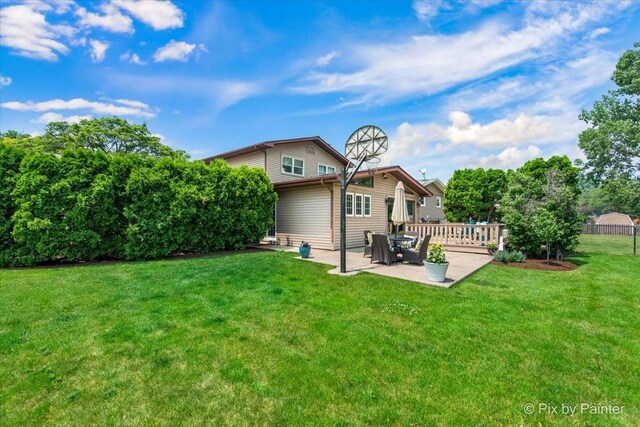 6561 Dunham Rd, Downers Grove, IL 60515 - back of house featuring a patio area