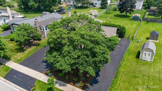 6561 Dunham Rd, Downers Grove, IL 60515 - aerial view of property and surrounding area featuring nearby suburban area