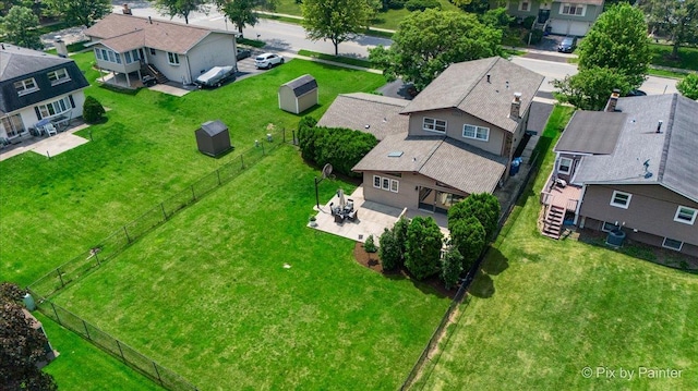 6561 Dunham Rd, Downers Grove, IL 60515 - aerial perspective of suburban area