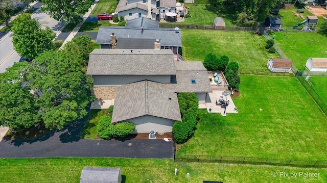6561 Dunham Rd, Downers Grove, IL 60515 - view from above of property