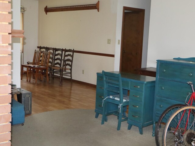 1605 Sharon Rd, Streator, IL 61364 - office featuring wood finished floors