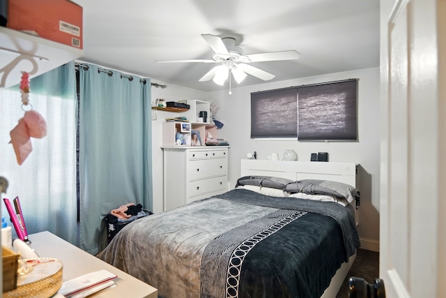 8801 S Kilbourn Ave, Hometown, IL 60456 - bedroom featuring a ceiling fan