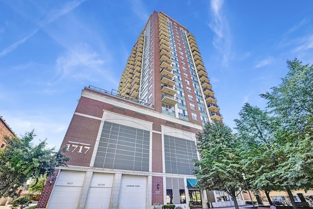 view of building exterior with an attached garage