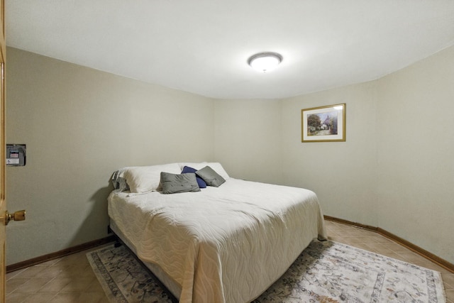 3664 E 2619th Rd, Sheridan, IL 60551 - bedroom with baseboards and light tile patterned flooring