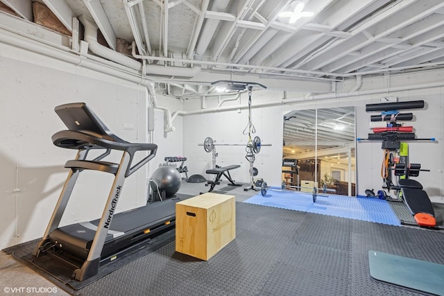 117 Iroquois Dr, Clarendon Hills, IL 60514 - view of exercise room