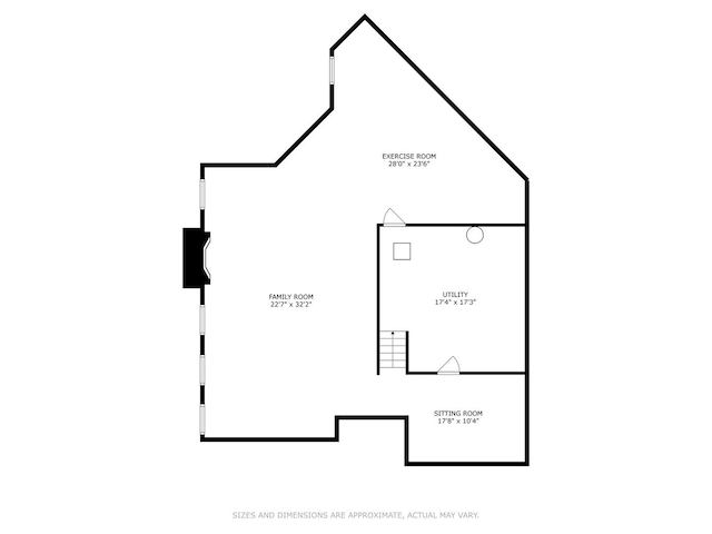 117 Iroquois Dr, Clarendon Hills, IL 60514 - room layout