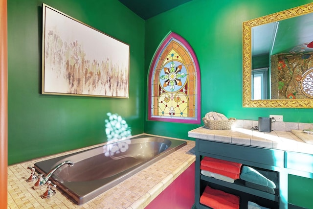 3842 N Alta Vista Ter, Chicago, IL 60613 - full bath with a bath and vanity