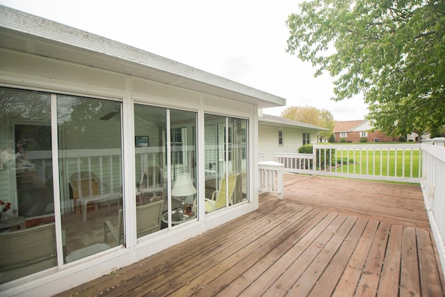 view of deck