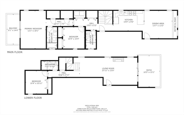 2515 W Harrison St Unit 1, Chicago, IL 60612 - plan