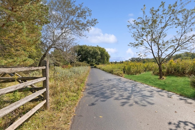 view of road