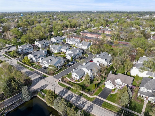 387 Coventrey Ct Unit 0, Clarendon Hills, IL 60514 - aerial view of property's location featuring nearby suburban area and a large body of water