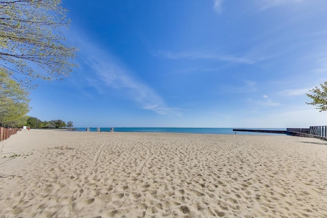 918 Michigan Ave Unit 3, Evanston, IL 60202 - water view featuring local beach