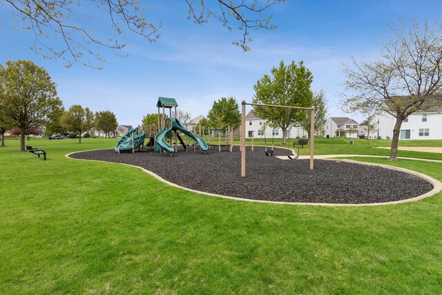 1000 Salvia Ln, Joliet, IL 60431 - community play area with a lawn