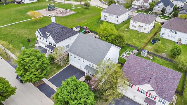 1000 Salvia Ln, Joliet, IL 60431 - bird's eye view featuring a residential view