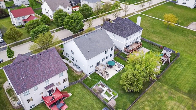 1000 Salvia Ln, Joliet, IL 60431 - drone / aerial view with a residential view