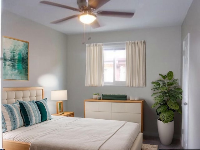 9105 S Parnell Ave, Chicago, IL 60620 - bedroom featuring ceiling fan