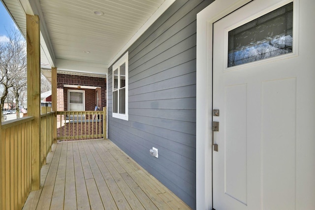 2123 N Austin Ave, Chicago, IL 60639 - wooden terrace with covered porch