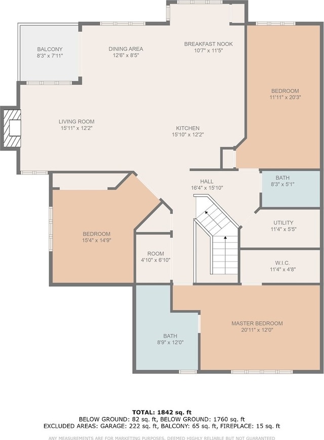 1105 Foxtail Ct Unit 1105, Darien, IL 60561 - plan