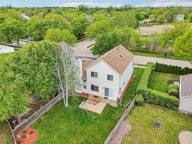 1011 Blackburn Dr, Grayslake, IL 60030 - view from above of property