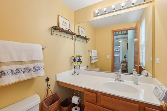 1011 Blackburn Dr, Grayslake, IL 60030 - half bath with toilet and vanity