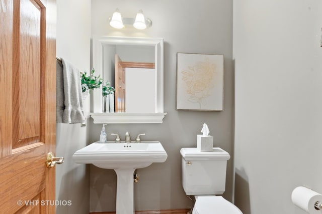 bathroom with toilet