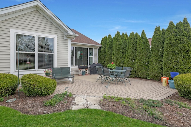 12951 Bull Ridge Dr, Huntley, IL 60142 - view of patio / terrace featuring grilling area
