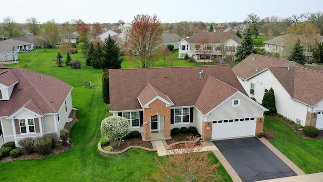 12951 Bull Ridge Dr, Huntley, IL 60142 - bird's eye view with a residential view