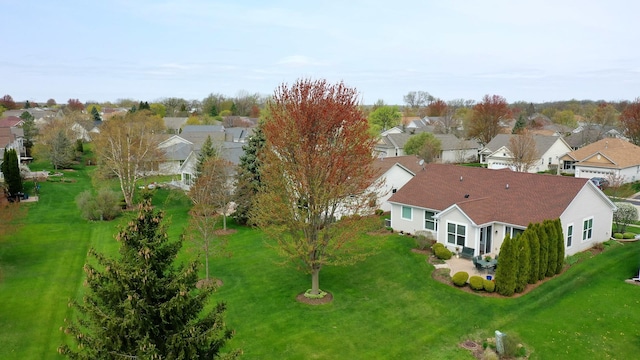 12951 Bull Ridge Dr, Huntley, IL 60142 - birds eye view of property with a residential view