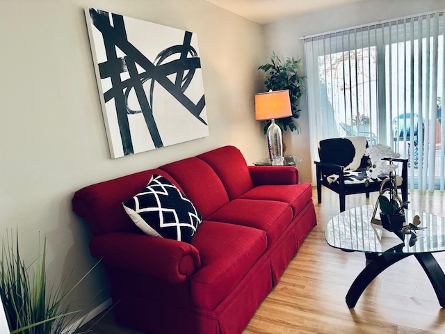 2004 Bruce Dr Unit 1, Urbana, IL 61801 - living area featuring wood finished floors